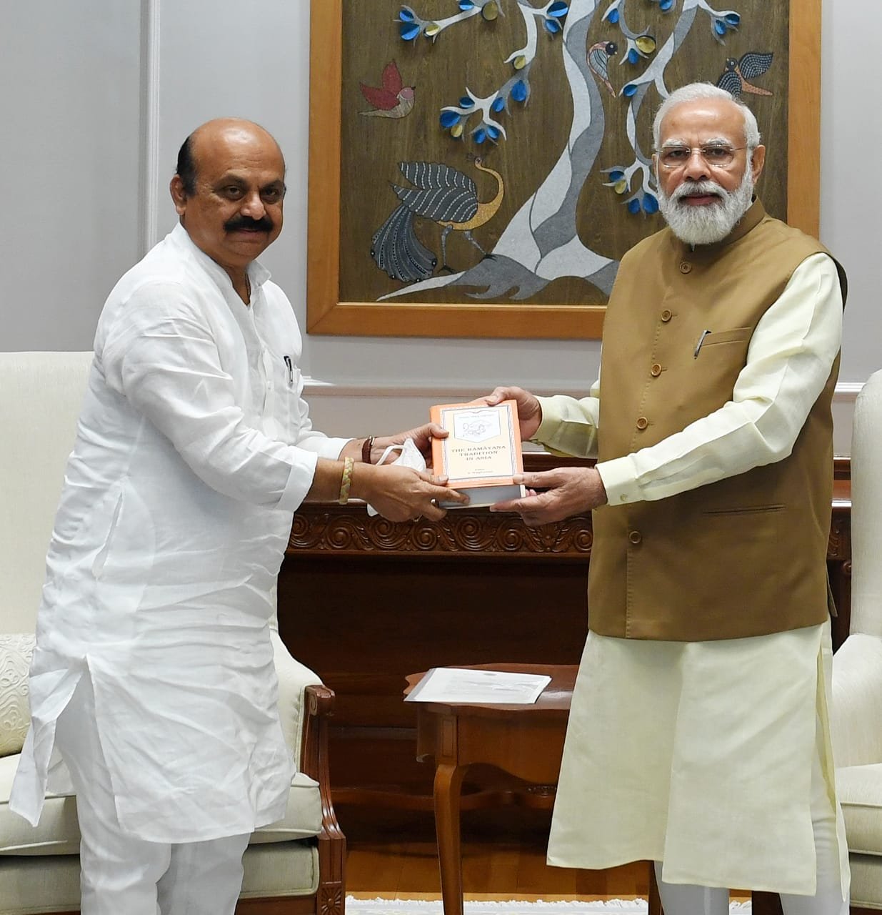 Forget bitcoin row, work for Karnataka welfare: PM to Bommai 1 Forget bitcoin row, work for Karnataka welfare: PM to Bommai