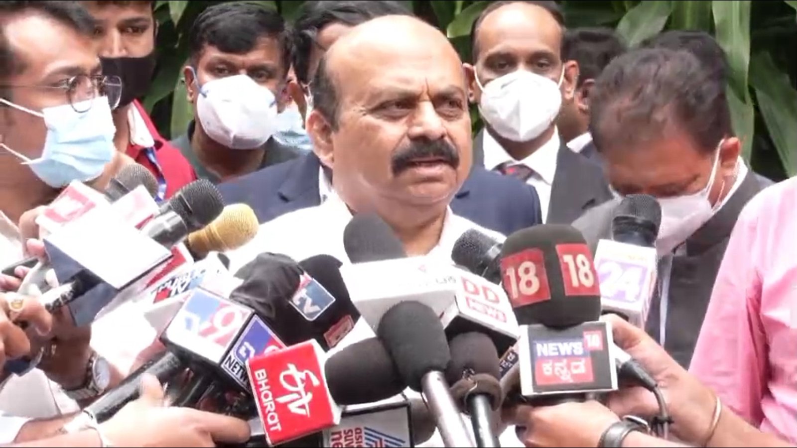 CM Bommai on Bangalore Roads