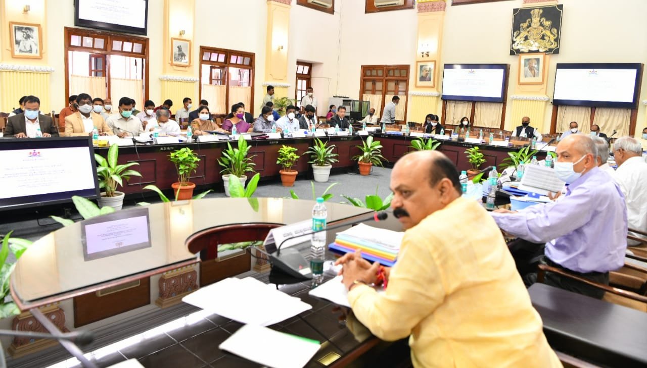 At meeting with Karnataka Deputy Commissioners, Bommai calls for monthly feedback on welfare measures