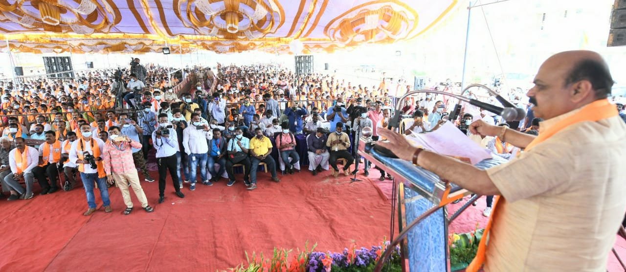 Congress trying to win LC polls using money power alleges Karnataka CM 1 Congress trying to win LC polls using money power alleges Karnataka CM