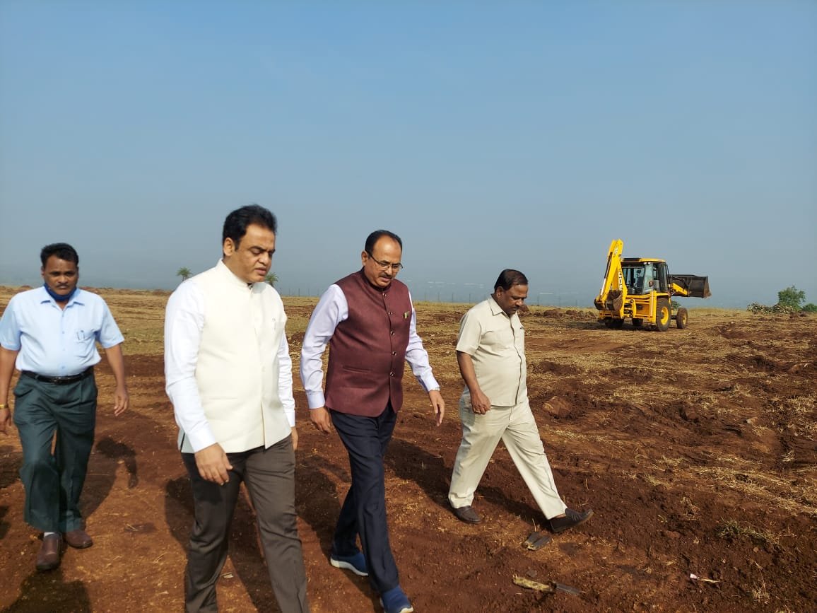 Karnataka Minister inspects site for Rani Chennamma varsity 1 Karnataka Minister inspects site for Rani Chennamma varsity