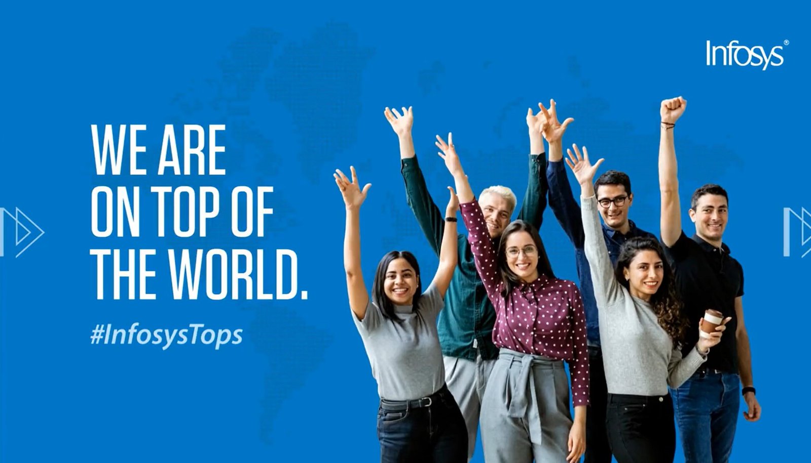 Infosys Recognized as Global Top Employer for the Second Consecutive Year; Ranked #1 in India Again