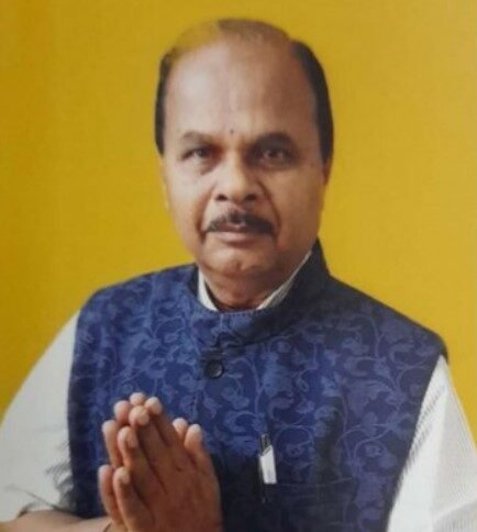 K Ramakrishna, president of Sri Guru Raghavendra Sahakara Bank Niyamitha