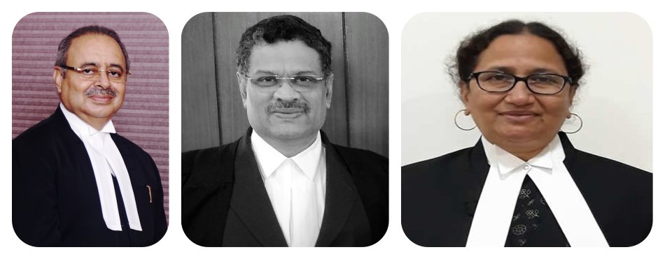 Man brought from TN to Karnataka days after issuing death threat to HC judges over hijab verdict 1 The 3-judge bench will be led by Chief Justice Ritu Raj Awasthi, Justice Krishna S Dixit and Justice J M Khazi