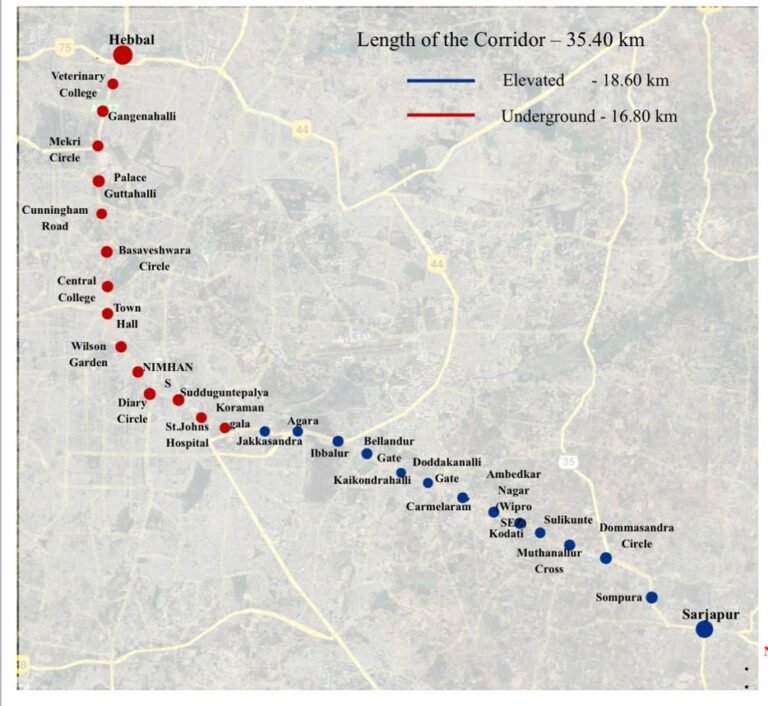 Karnataka CM proposes 37-km Rs 15,000 crore Namma Metro line from Sarjapur to Hebbal