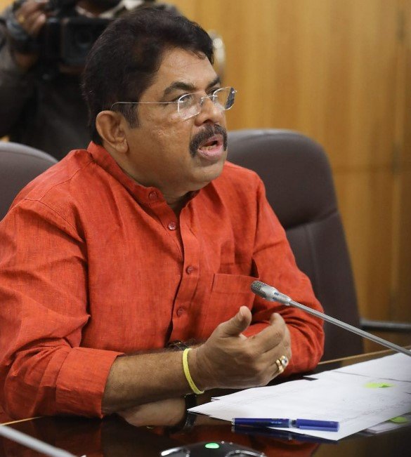 R AShoka addressing media