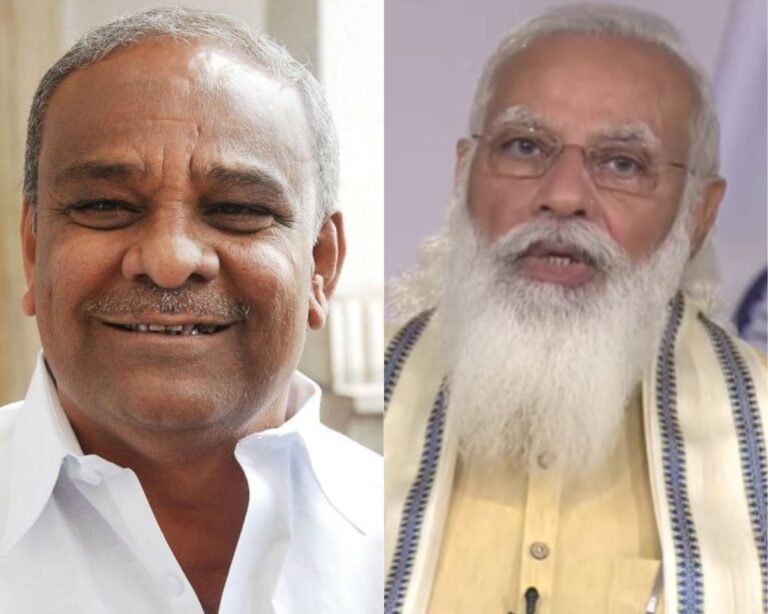 Umesh Katti and Narendra Modi