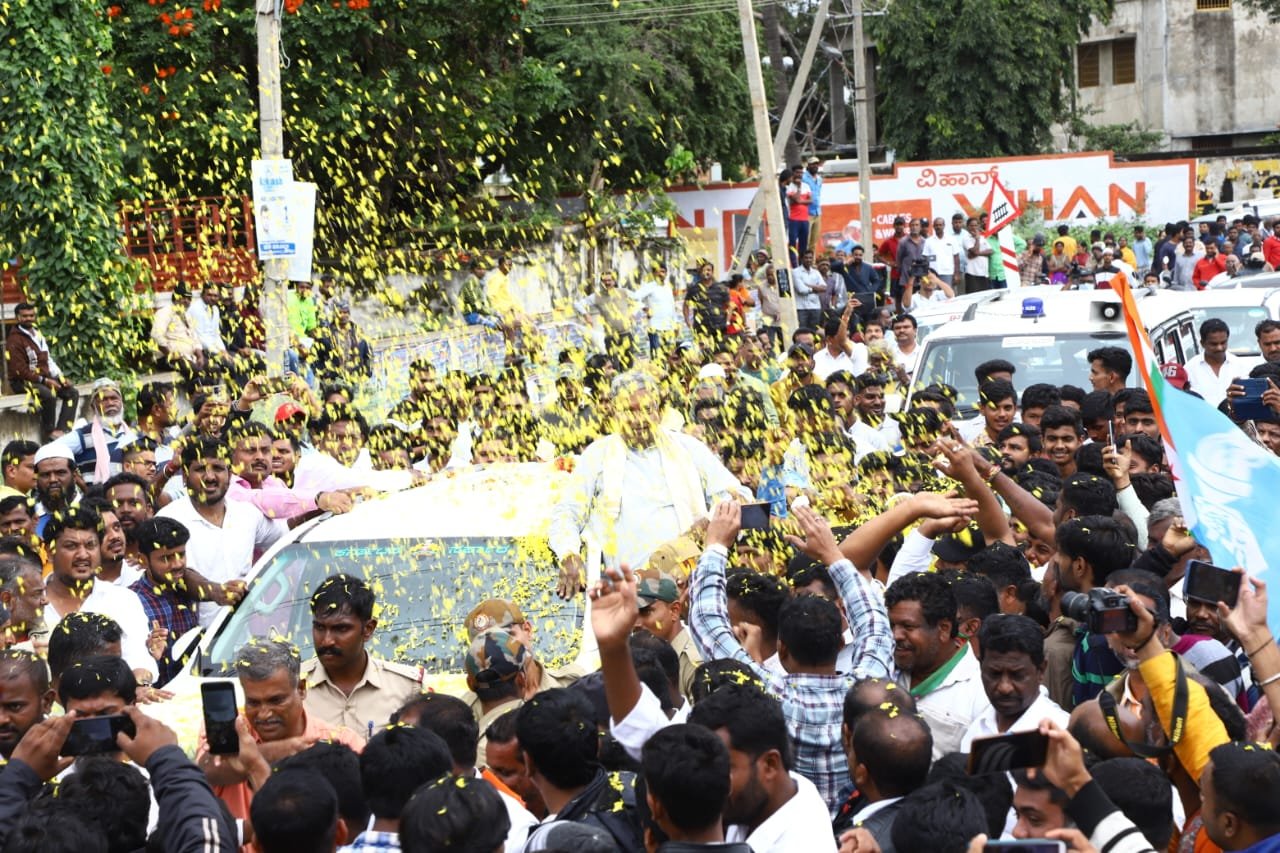 Siddaramaiah in Kolar on November 13, 2022