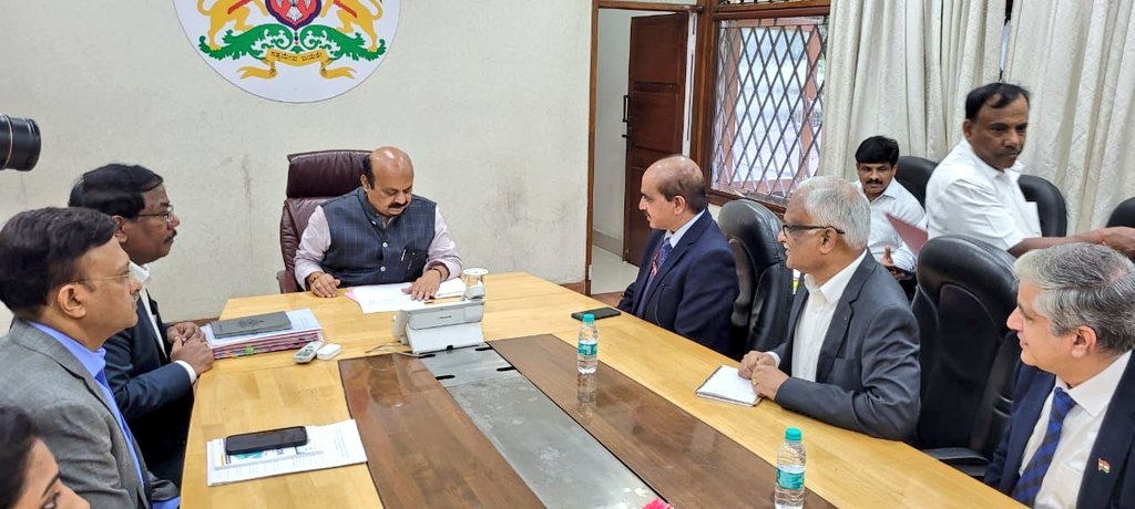 Aero India 2023 Officials Meet Karnataka CM, visit Air Force Station