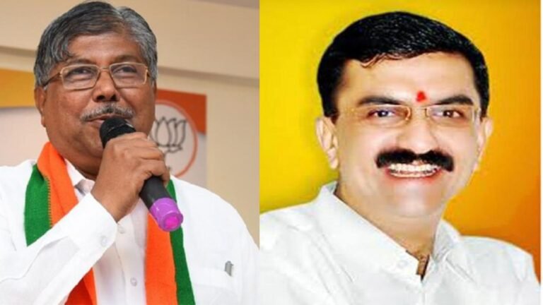 Maharashtra ministers Chandrakant Patil and Shambhuraj Desai