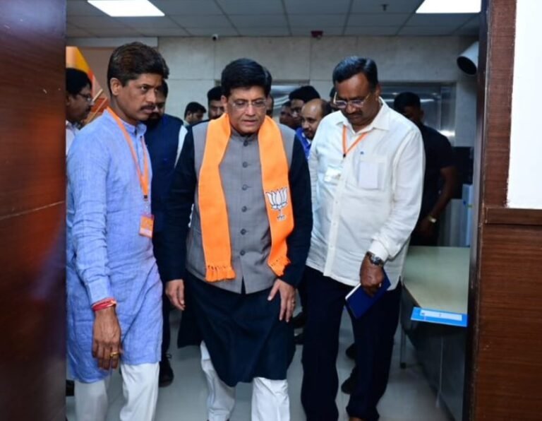 Nation fast changing into developed one; Karnataka will drive this: Piyush Goyal 2 Piyush Goyal in Bengaluru