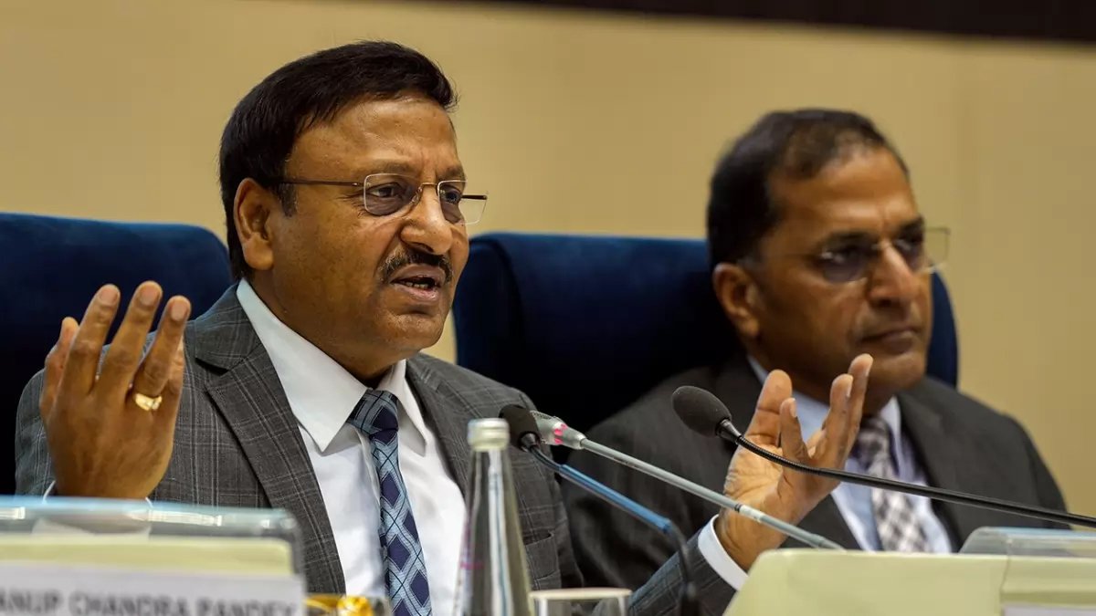 Chief Election Commissioner Rajiv Kumar1