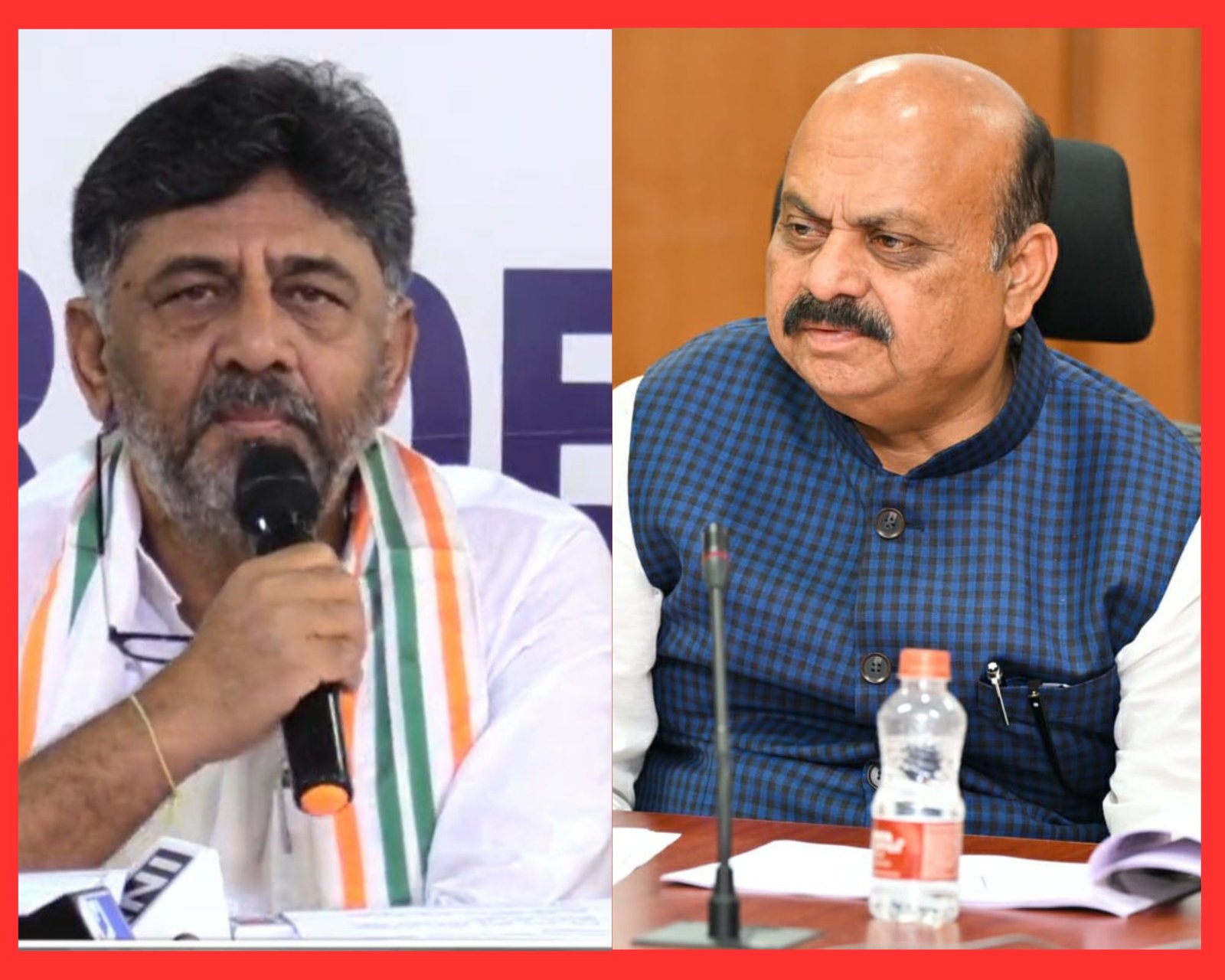 D K Shivakumar and Bommai