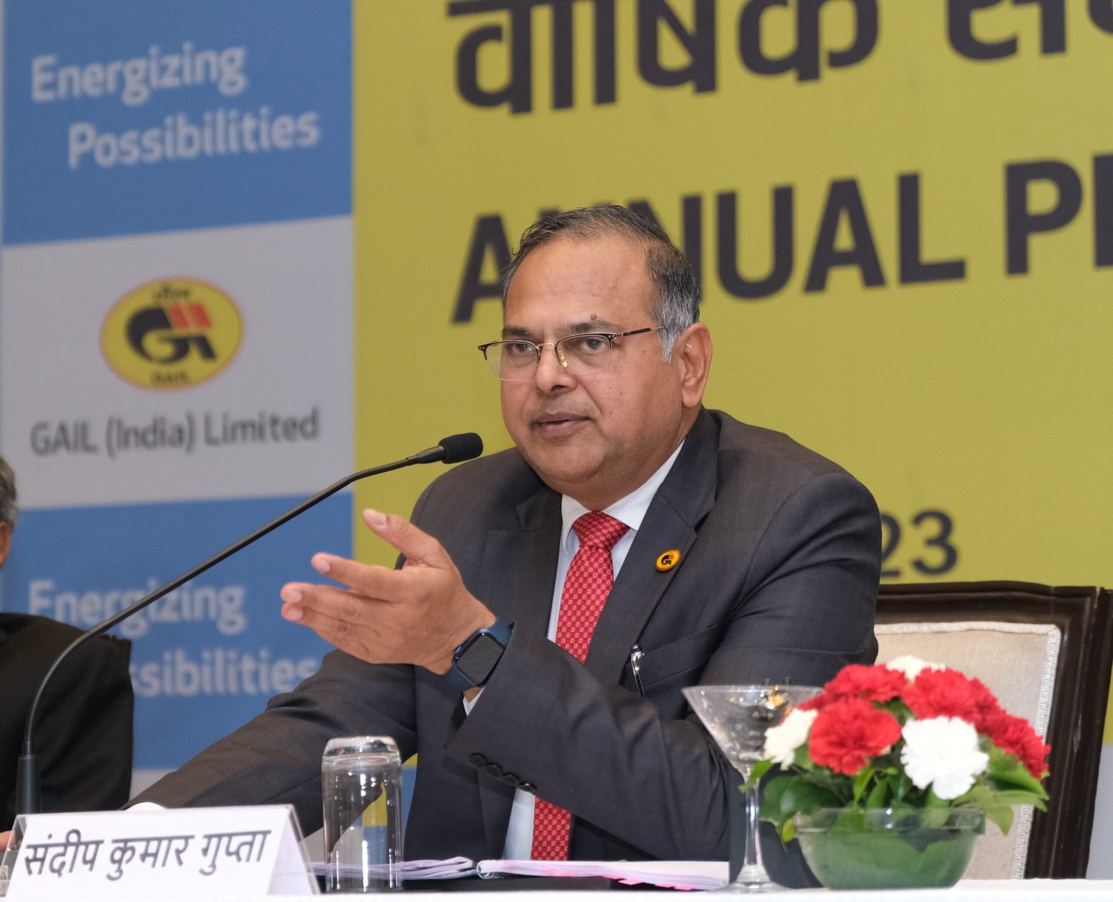 GAIL Chairman and Managing Director Sandeep Kumar Gupta