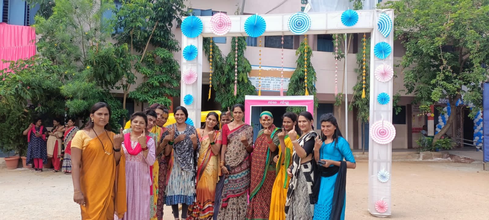 Karnataka Assembly Election 2023 voting at Davangere