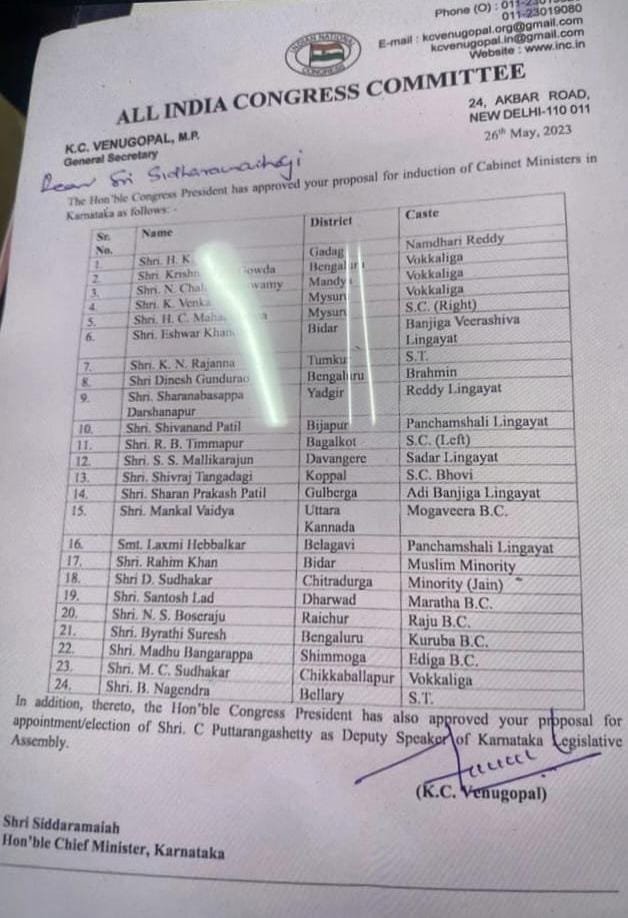 Karnataka cabinet expansion 24 legislators to take oath as ministers on Saturday