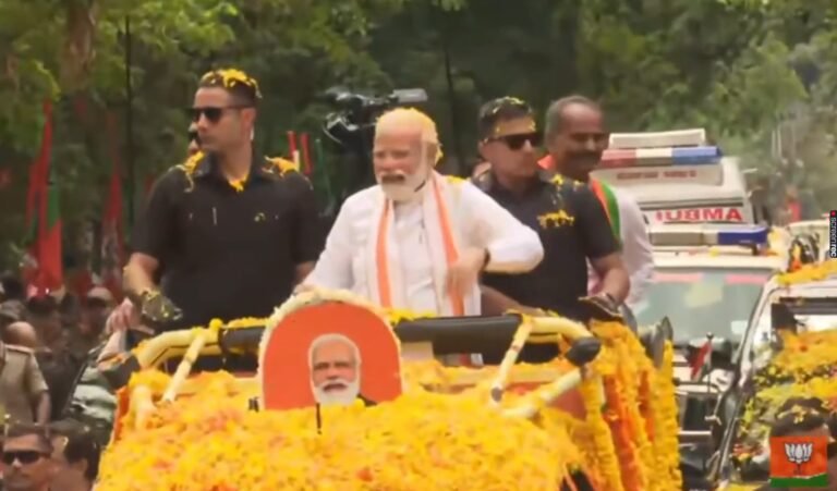 PM road Show in Bengaluru