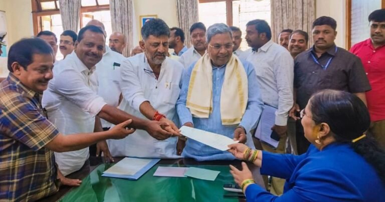Congress leader U T Khader files nomination for Karnataka Assembly Speaker post