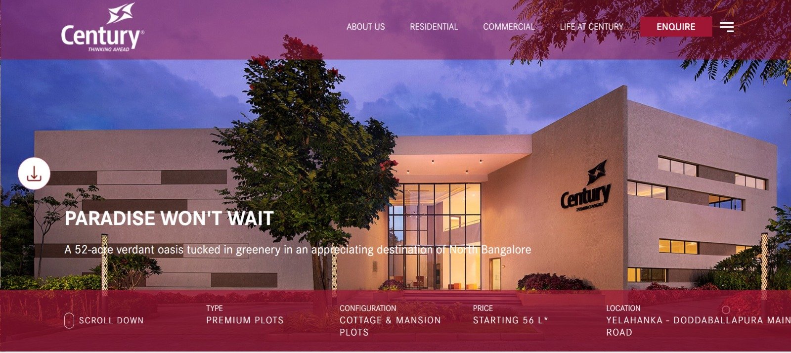 Century Real Estate sells out 75 percent of plots in just 10 days in the launch of Century Eden Prime