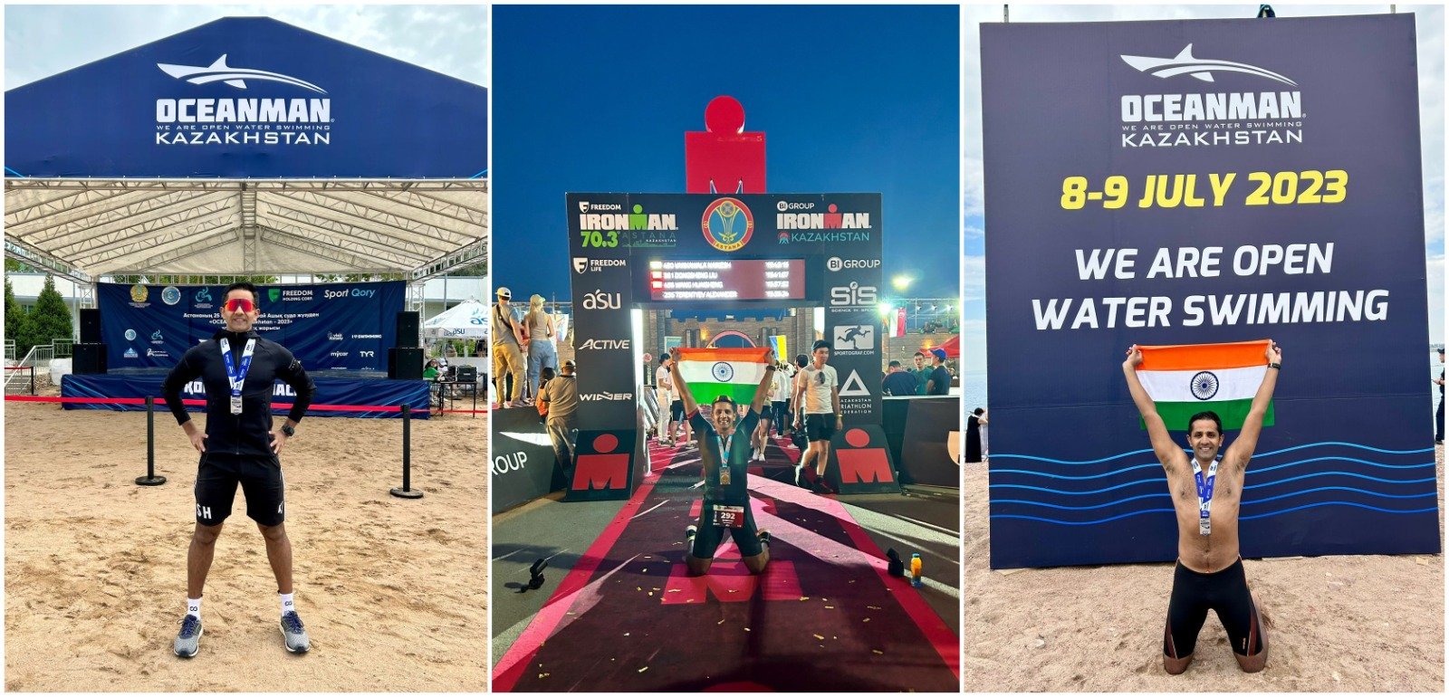 Shreyas Housr Makes India And Railways Proud Earning Both - The ‘ironman’ And The ‘oceanman’ Titles