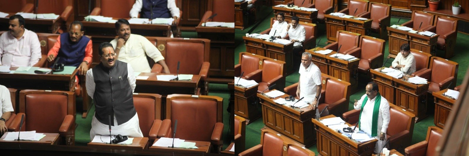 Cong & BJP MLAs spar in K'taka Assembly over PM's alleged promise of crediting Rs 15 lakh into every bank account 1 Cong & BJP MLAs spar in K'taka Assembly over PM's alleged promise of crediting Rs 15 lakh into every bank account