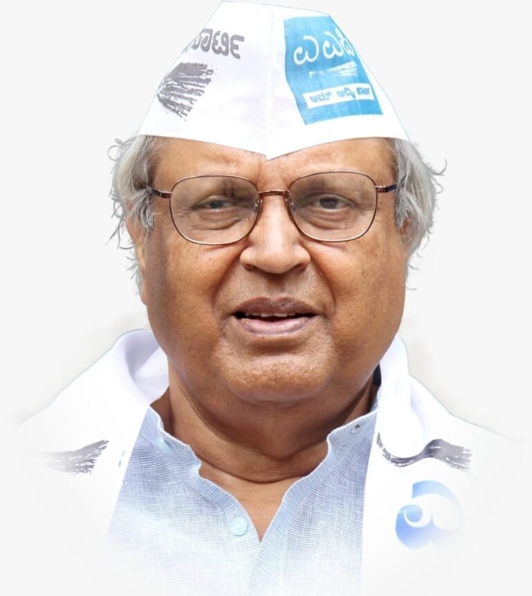 ''Mukhyamantri' Chandru appointed Aam Aadmi Party Karnataka President ' 8 ''Mukhyamantri' Chandru appointed Aam Aadmi Party Karnataka President '
