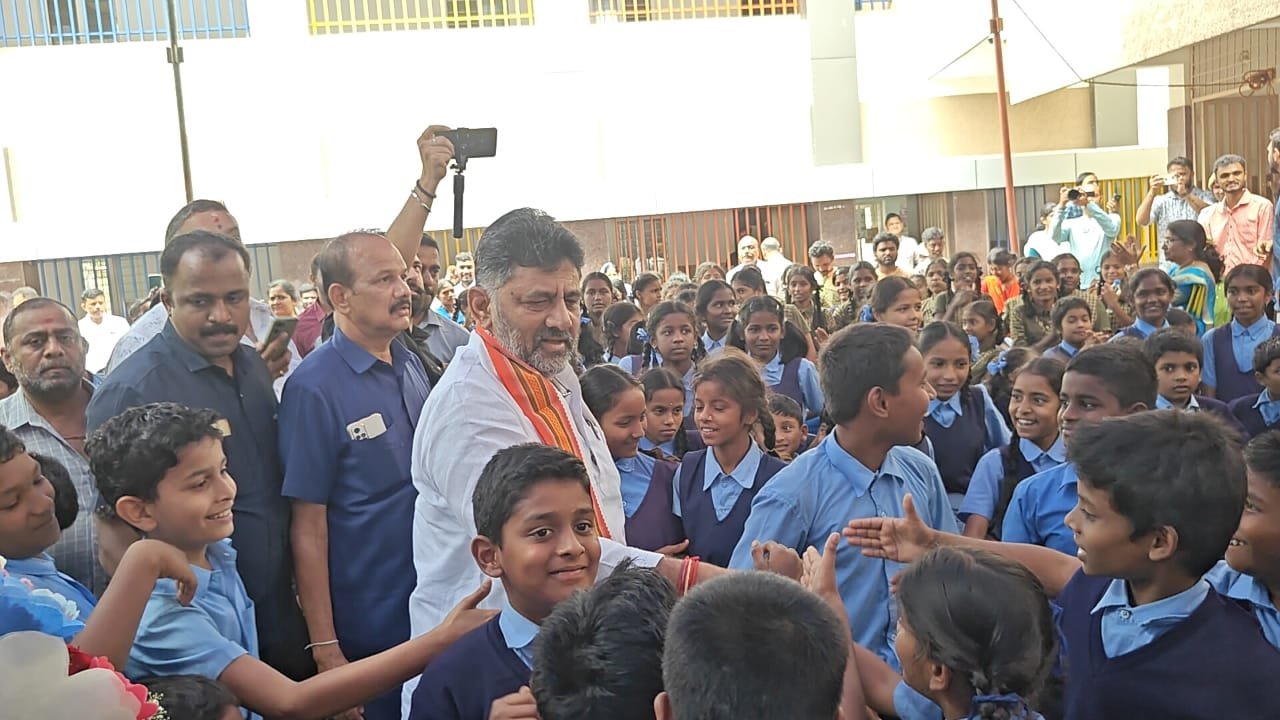 Children should manage all events at schools, feels Deputy CM Shivakumar 1 Children should manage all events at schools, feels Deputy CM Shivakumar