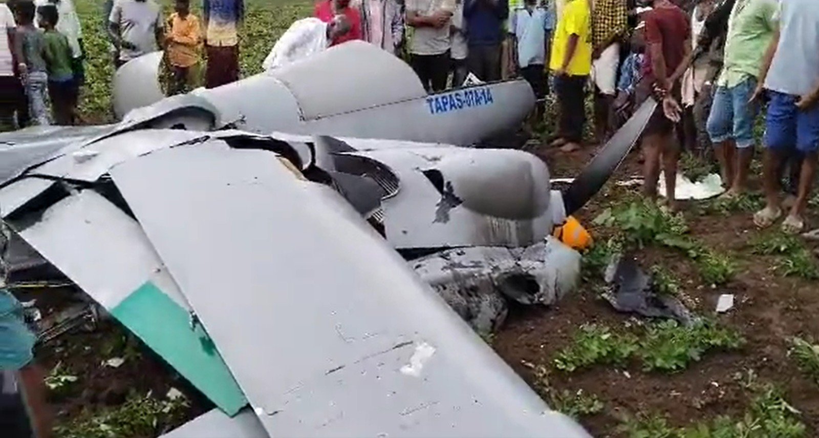 DRDO: No collateral damage reported after Tapas drone crash in Chitradurga 1 DRDO: No collateral damage reported after Tapas drone crash in Chitradurga