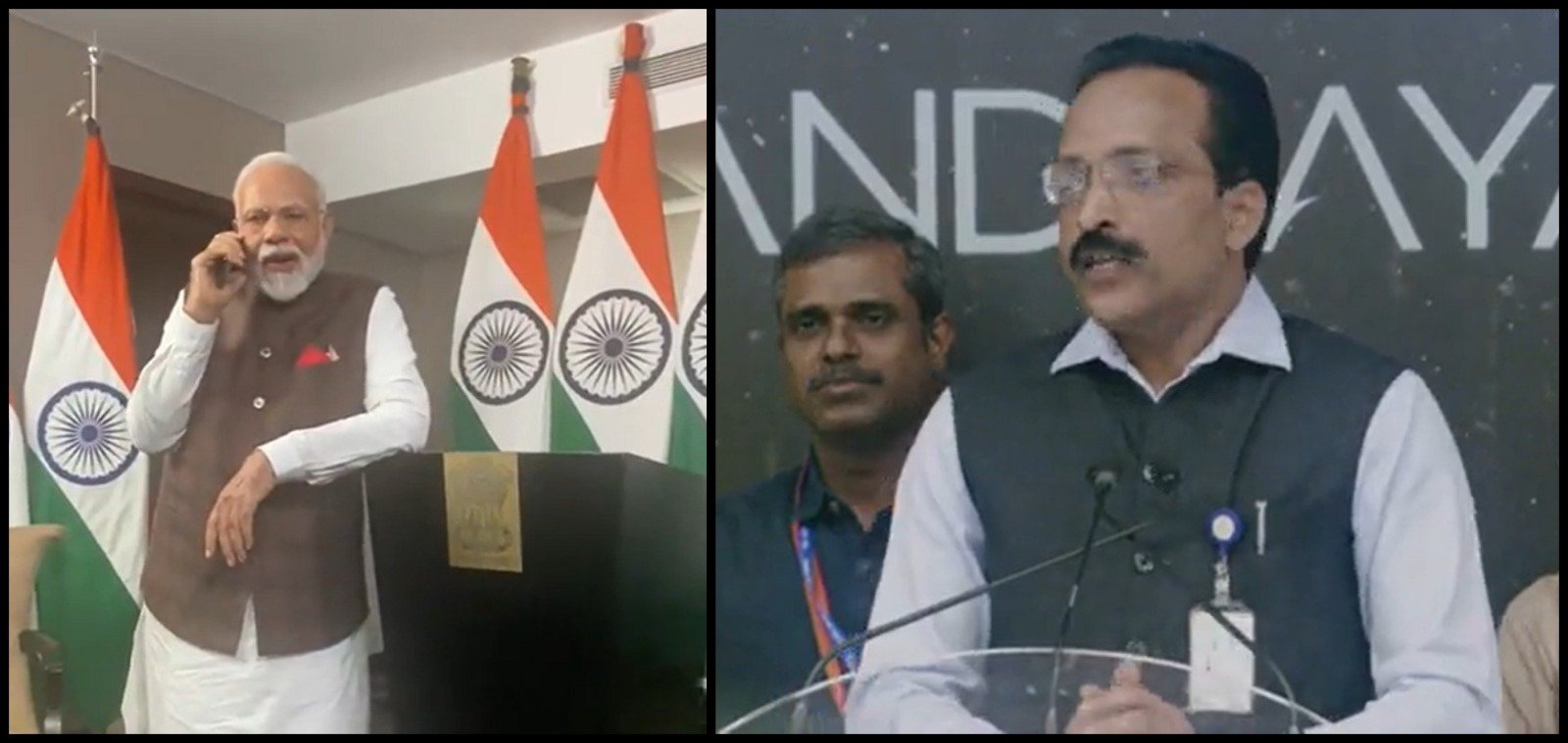 PM calls ISRO chief, congratulates on Moon mission success