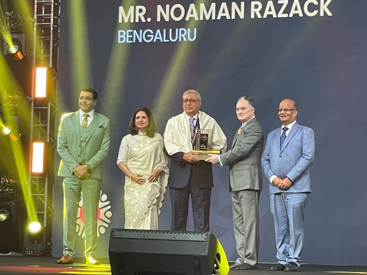 Noaman Razack Recognized with Prestigious Lifetime Achievement Award by Raymond Group 1 Noaman Razack Recognized with Prestigious Lifetime Achievement Award by Raymond Group