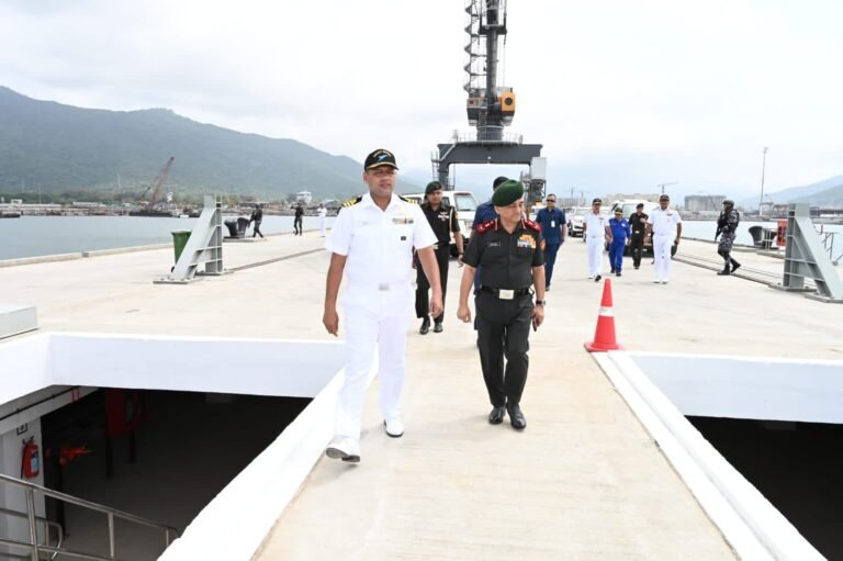 CDS Gen Anil Chauhan reviews infrastructure development at Karwar naval base 9 CDS Gen Anil Chauhan reviews infrastructure development at Karwar naval base