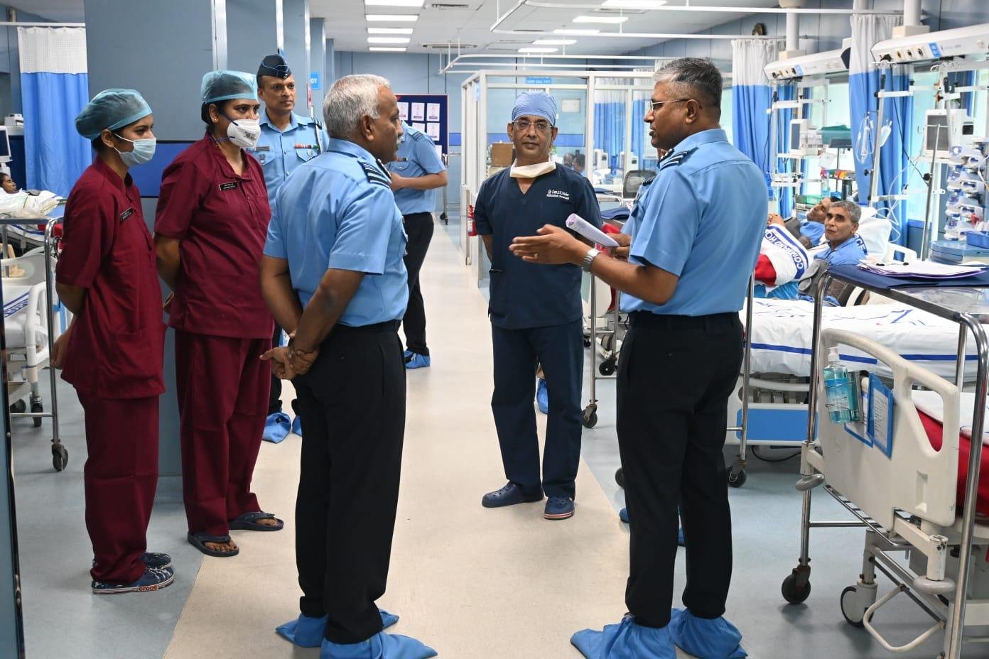Bengaluru: Air Officer Commanding-in-chief, Training Command Visits IAF Medical Establishments 1 Bengaluru: Air Officer Commanding-in-chief, Training Command Visits IAF Medical Establishments