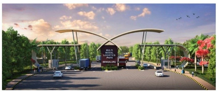 NHAI Inks Agreement to Develop Multi Modal Logistics Park at Bengaluru 2 Source: Karnataka Development Index @IndexKarnataka