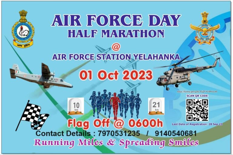 Air Force Station Yelahanka Conducting Air Force Marathon On 01 October 2023 9 Air Force Station Yelahanka Conducting Air Force Marathon On 01 October 2023