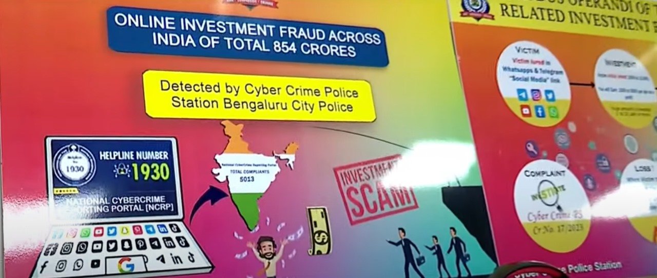 Bengaluru Police bust Rs 854 crore cyber investment fraud, arrest six people 1 Bengaluru Police bust Rs 854 crore cyber investment fraud, arrest six people