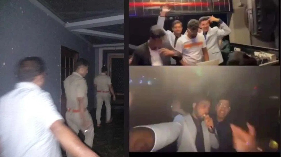 Karnataka: Police raid bar, detain students 1 Image Source: TV9kannada