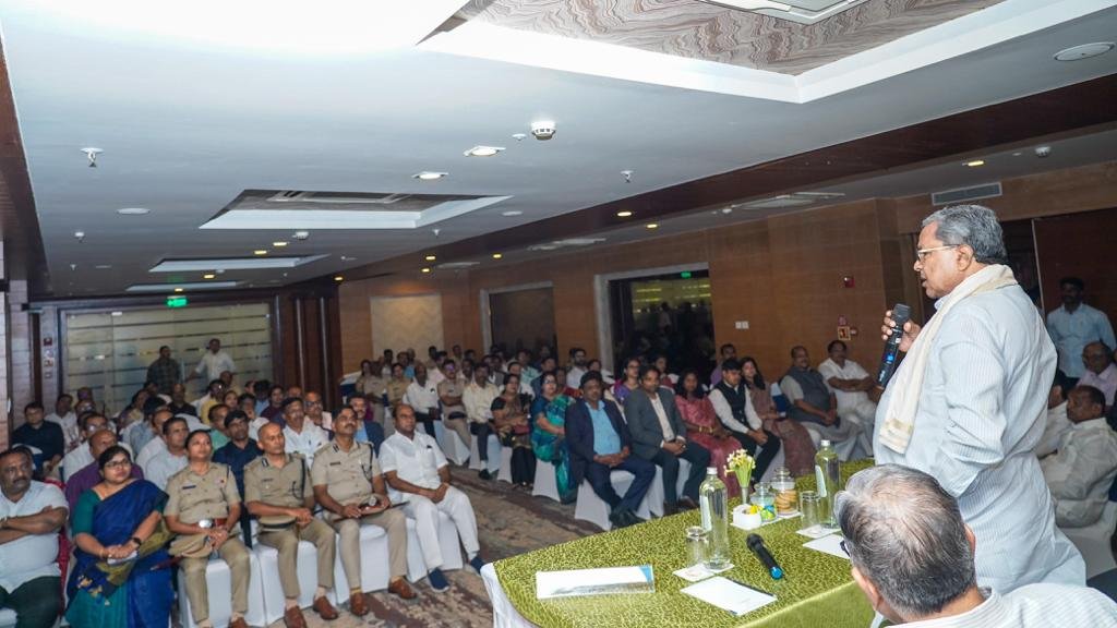 CM Siddaramaiah: Effective development is possible if officers work with dedication
