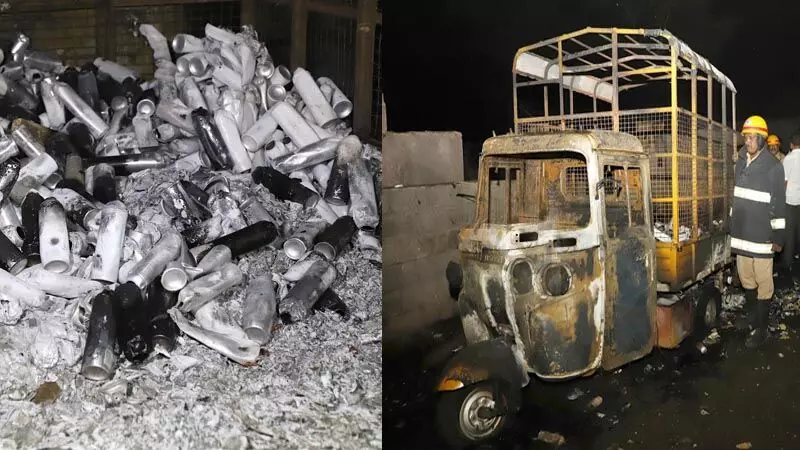 Bangalore Perfume factory fire