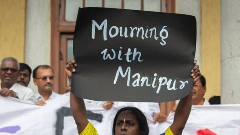 Manipur lawyers protest against use of force by security forces on women protestors