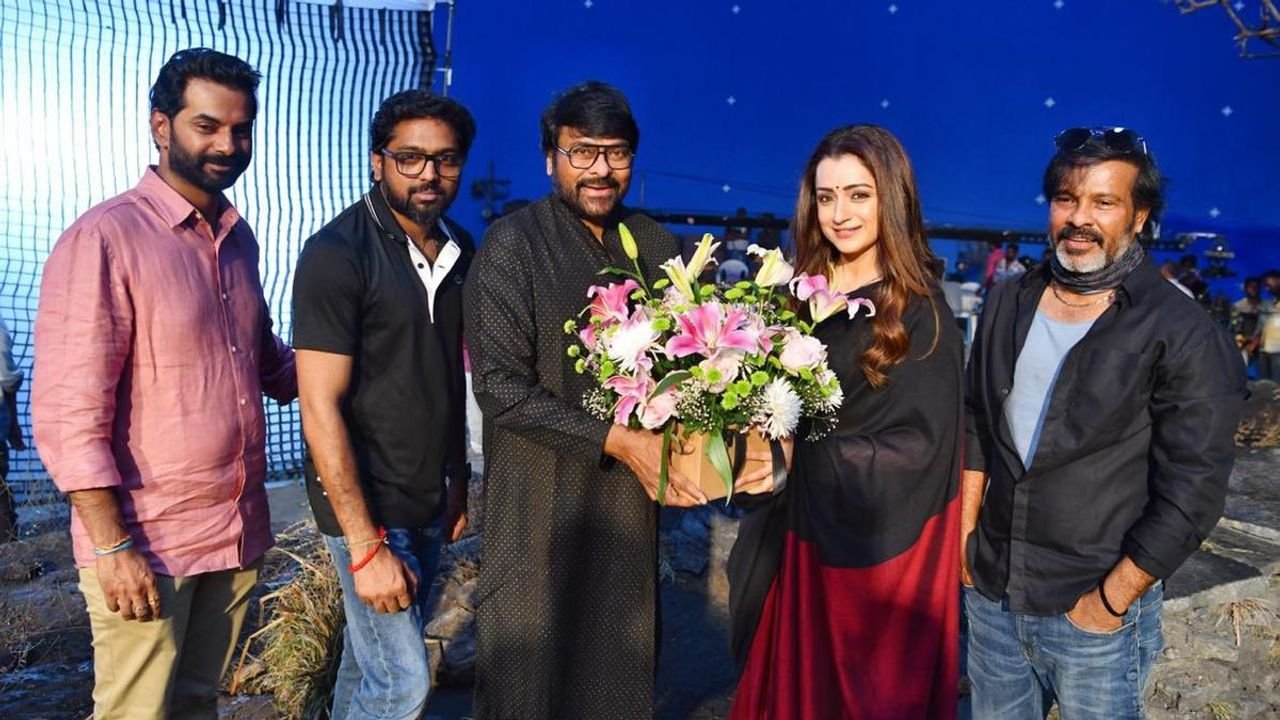 Actor Trisha joins Chiranjeevi in 'Vishwambhara'