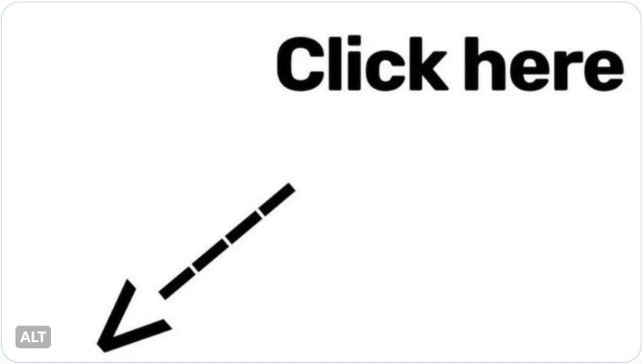 Why "Click here" is trending on X 1 Why "Click here" is trending on X