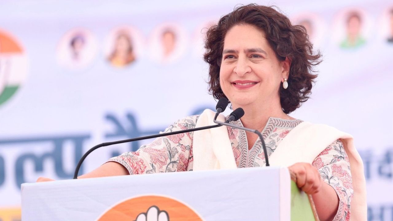 BJP raising Constitution amendment issue to snatch people's rights: Priyanka Gandhi 1 BJP raising Constitution amendment issue to snatch people's rights: Priyanka Gandhi