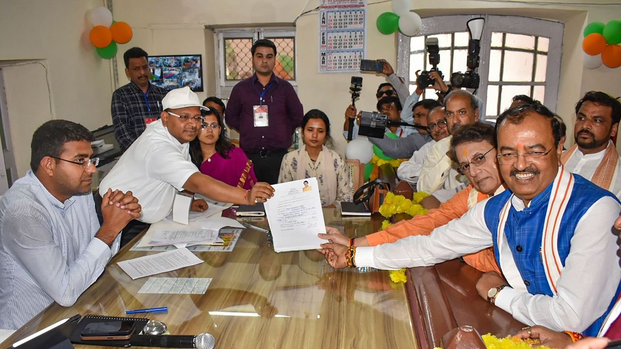 LS polls: Actor Arun Govil files nomination as BJP candidate from Meerut 1 LS polls: Actor Arun Govil files nomination as BJP candidate from Meerut