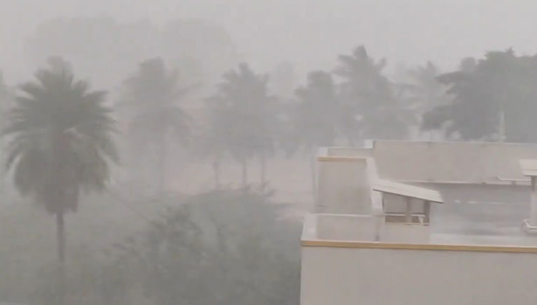 Gusty winds, hail storms witnessed in parts of Bengaluru