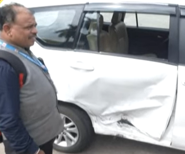 Bailahongal MLA's Car Hit by Polo Vehicle at Vidhana Soudha, Minor Damage Reported