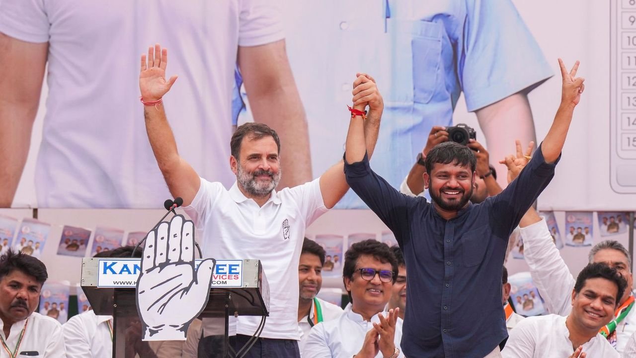 Election is fight to safeguard Constitution: Rahul Gandhi at rally in Delhi in support of Kanhaiya Kumar