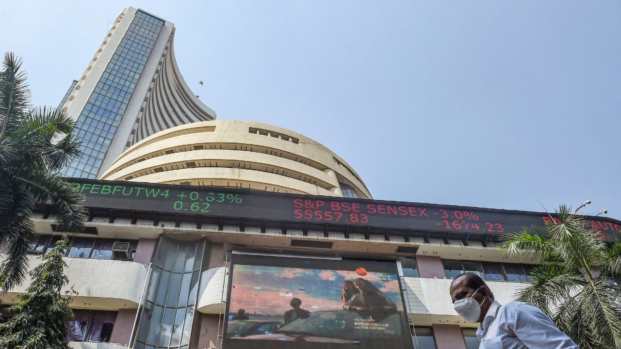 Sensex, Nifty tumble after four days of record rally on profit-taking, weak global peers