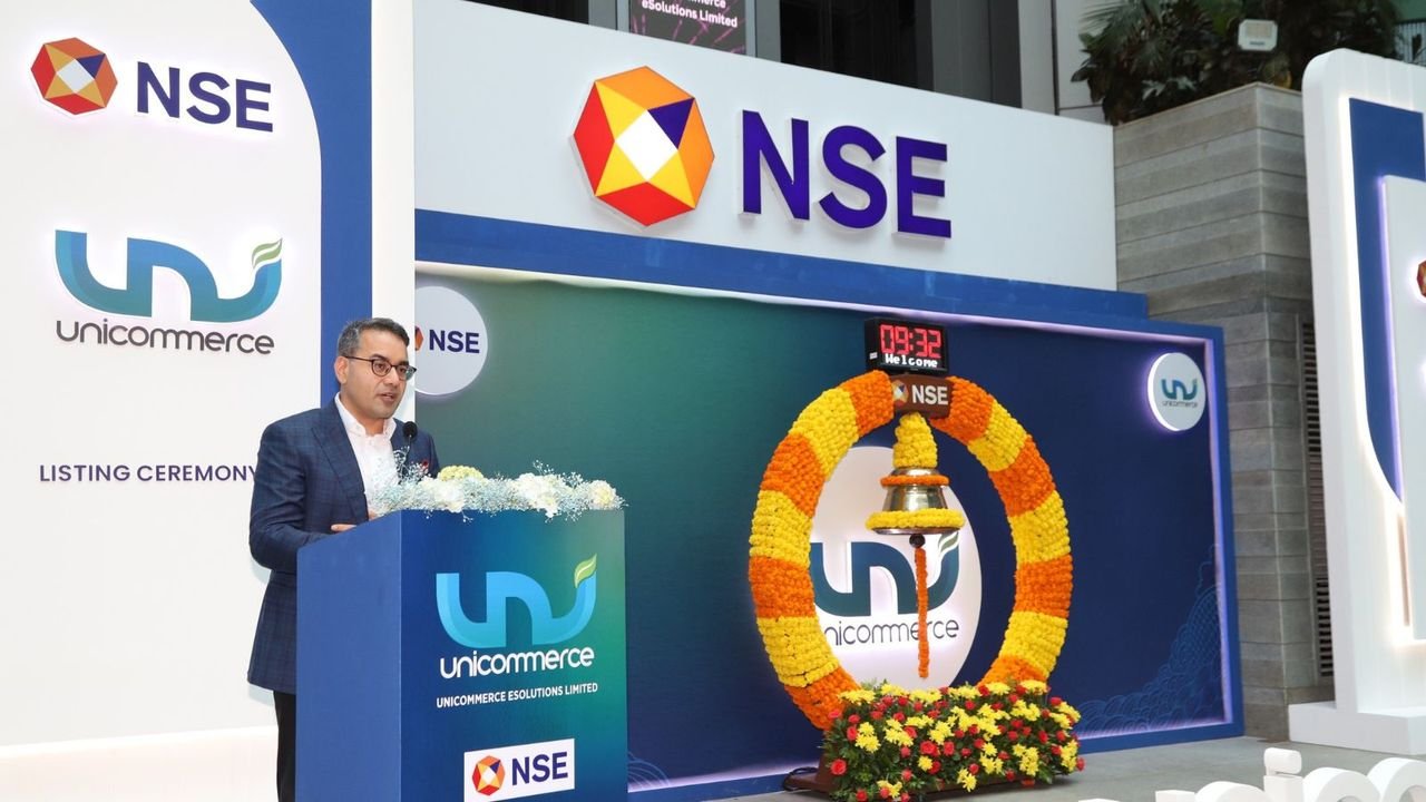 SoftBank-backed Unicommerce Esolutions' stock jumps over 117% in debut trade