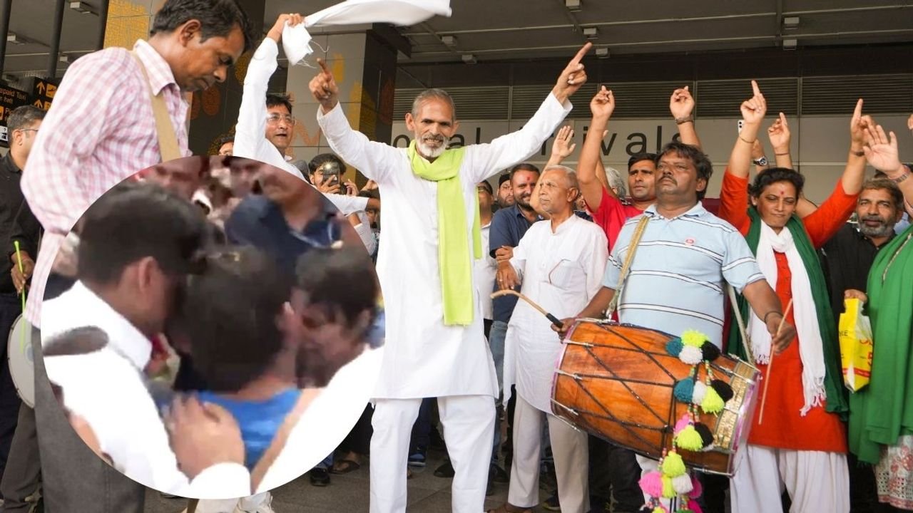 Vinesh Phogat returns to grand welcome after Paris heartbreak