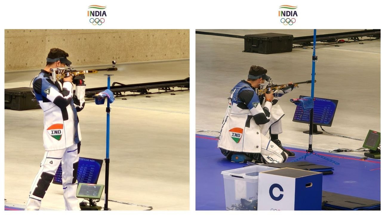 Shooter Swapnil Kusale wins bronze in 50m rifle 3 positions at Olympics